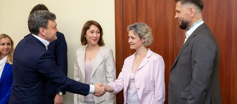Prim-ministrul Dorin Recean a felicitat Misiunea de Parteneriat a UE în Republica Moldova cu ocazia marcării unui an de activitate