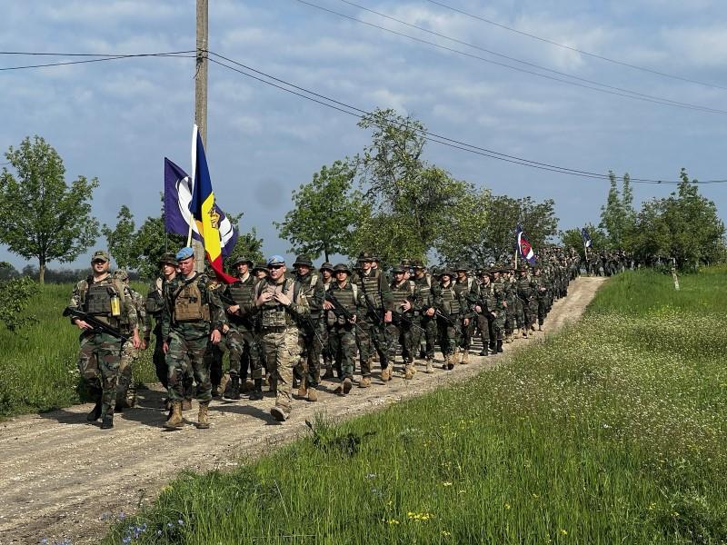 Marș dedicat Zilei unității militare